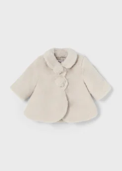 Fashion Abrigo pelo recién nacida Abrigos Y Chaquetas