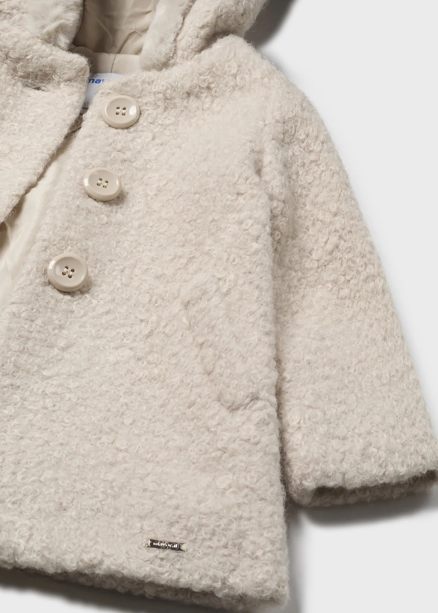 Outlet Abrigo rizo bebé Abrigos Y Chaquetas