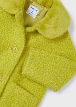 Flash Sale Abrigo rizo cuello pelo niña Abrigos Y Chaquetas