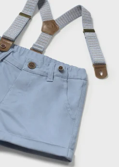 Discount Bermuda piqué tirantes bebé Pantalones Y Petos