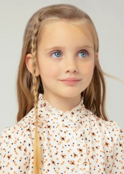 Clearance Blusa estampada volantes niña Blusas Y Tops