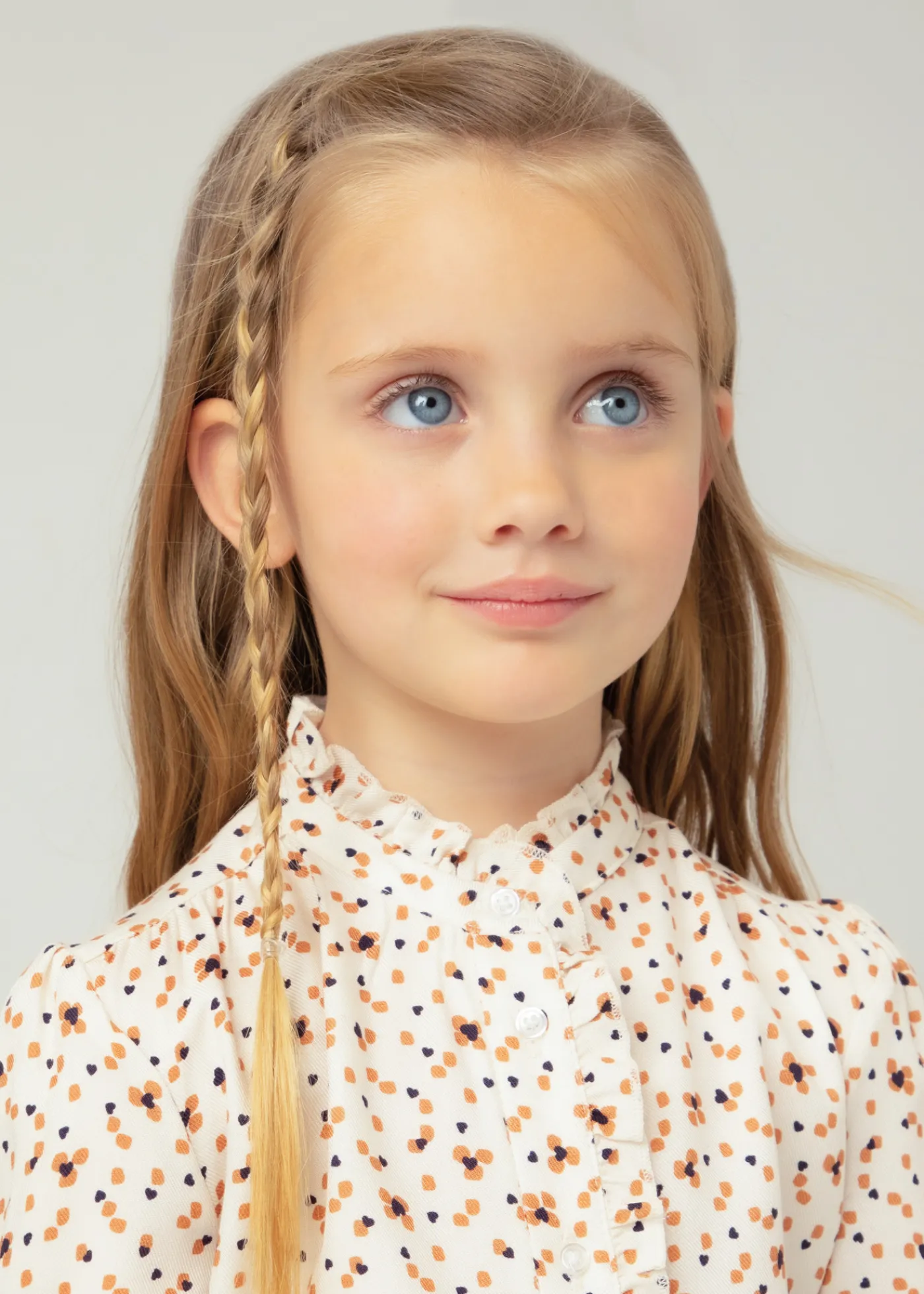 Clearance Blusa estampada volantes niña Blusas Y Tops