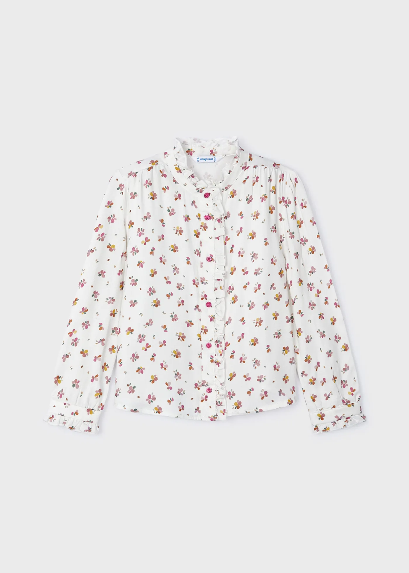 Clearance Blusa estampada volantes niña Blusas Y Tops
