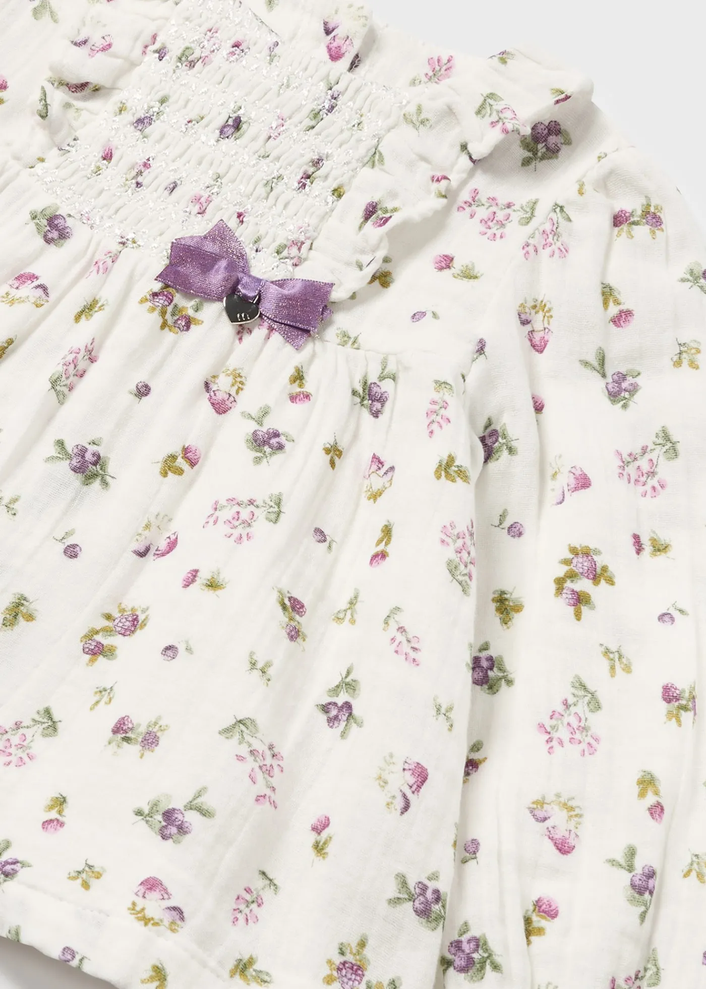 Hot Blusa gasa estampada bebé Camisas Y Blusas