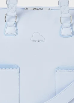 Outlet Bolso maternidad ondas con portachupete bebé Bolsos De Maternidad