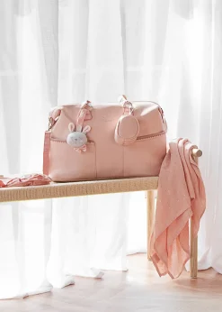 New Bolso maternidad ondas con portachupete bebé Bolsos De Maternidad