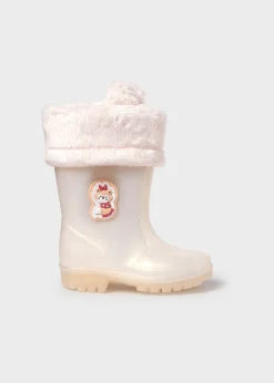 Sale Bota de agua con forro niño y niña Botas De Agua|Botas De Agua