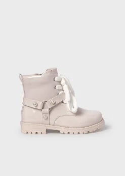 Online Botín biker charol niña Botas Y Botines|Botas Y Botines