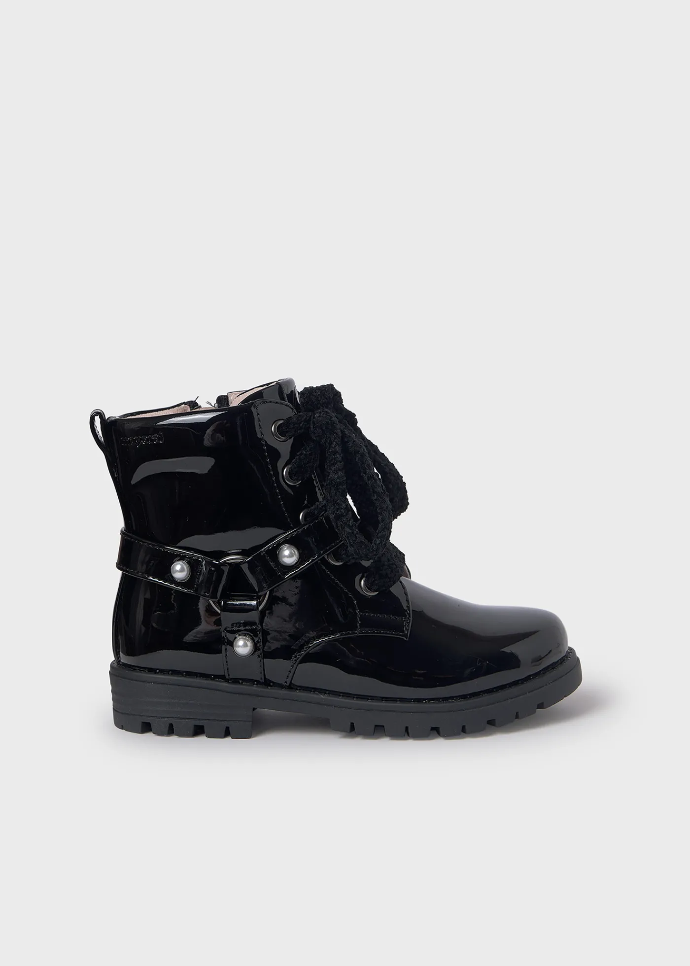 Best Sale Botín biker charol niña Botas Y Botines|Botas Y Botines