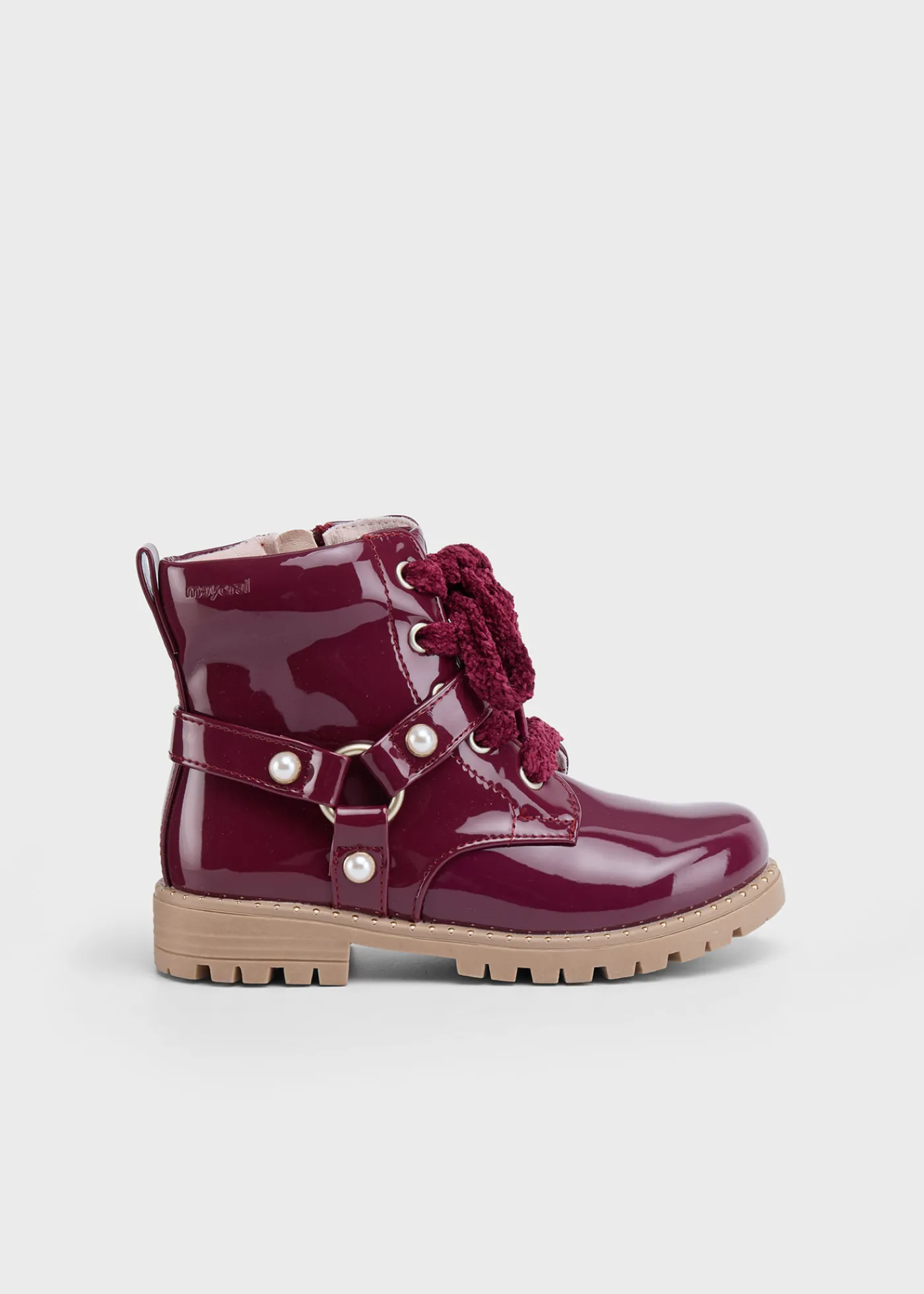 Clearance Botín biker charol niña Botas Y Botines|Botas Y Botines