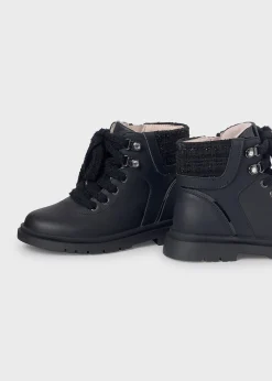 Flash Sale Botín biker piel niña Botas Y Botines|Botas Y Botines