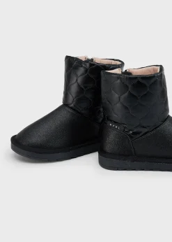 Cheap Botín caña acolchada niña Botas Y Botines|Botas Y Botines