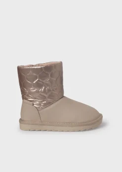 Clearance Botín caña acolchada niña Botas Y Botines|Botas Y Botines