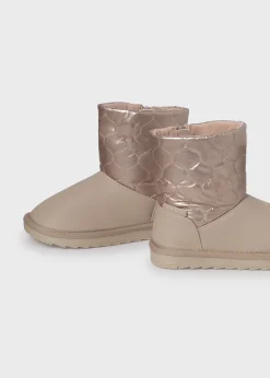 Clearance Botín caña acolchada niña Botas Y Botines|Botas Y Botines
