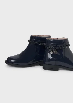 Clearance Botín charol cadena niña Botas Y Botines|Botas Y Botines