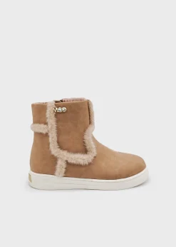 Cheap Botín detalle pelo chica Botas Y Botines|Botas Y Botines