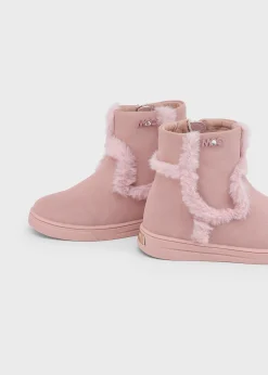 Shop Botín detalle pelo niña Botas Y Botines|Botas Y Botines