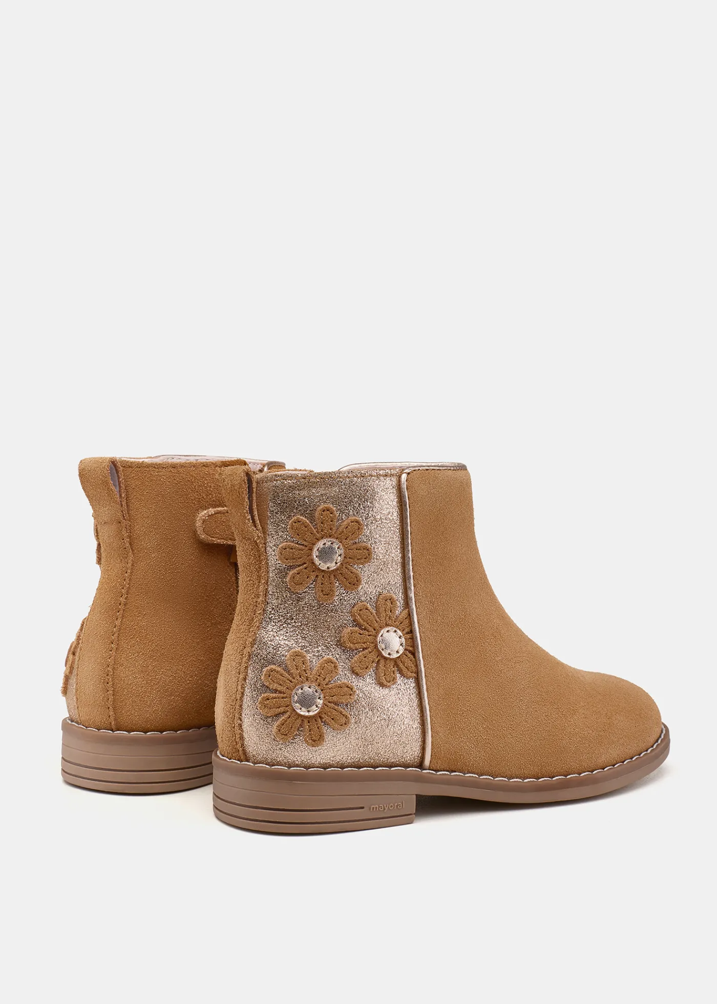 Online Botín flores serraje chica Botas Y Botines|Botas Y Botines