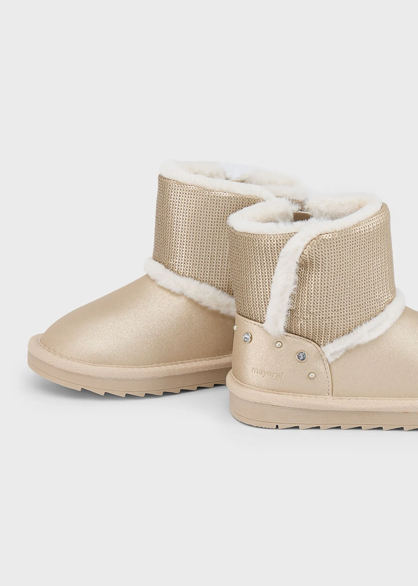 Clearance Botín metalizado lentejuelas niña Botas Y Botines|Botas Y Botines