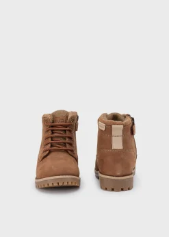 Hot Botín montaña nobuck niño Botas Y Botines|Botas Y Botines
