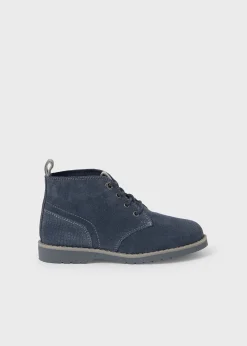 Sale Botín serraje cordones chico Botas Y Botines|Botas Y Botines