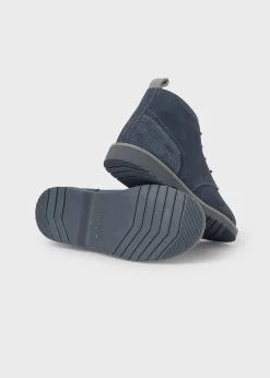 New Botín serraje cordones niño Botas Y Botines|Botas Y Botines
