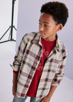 Sale Camisa cuadros chico Camisas