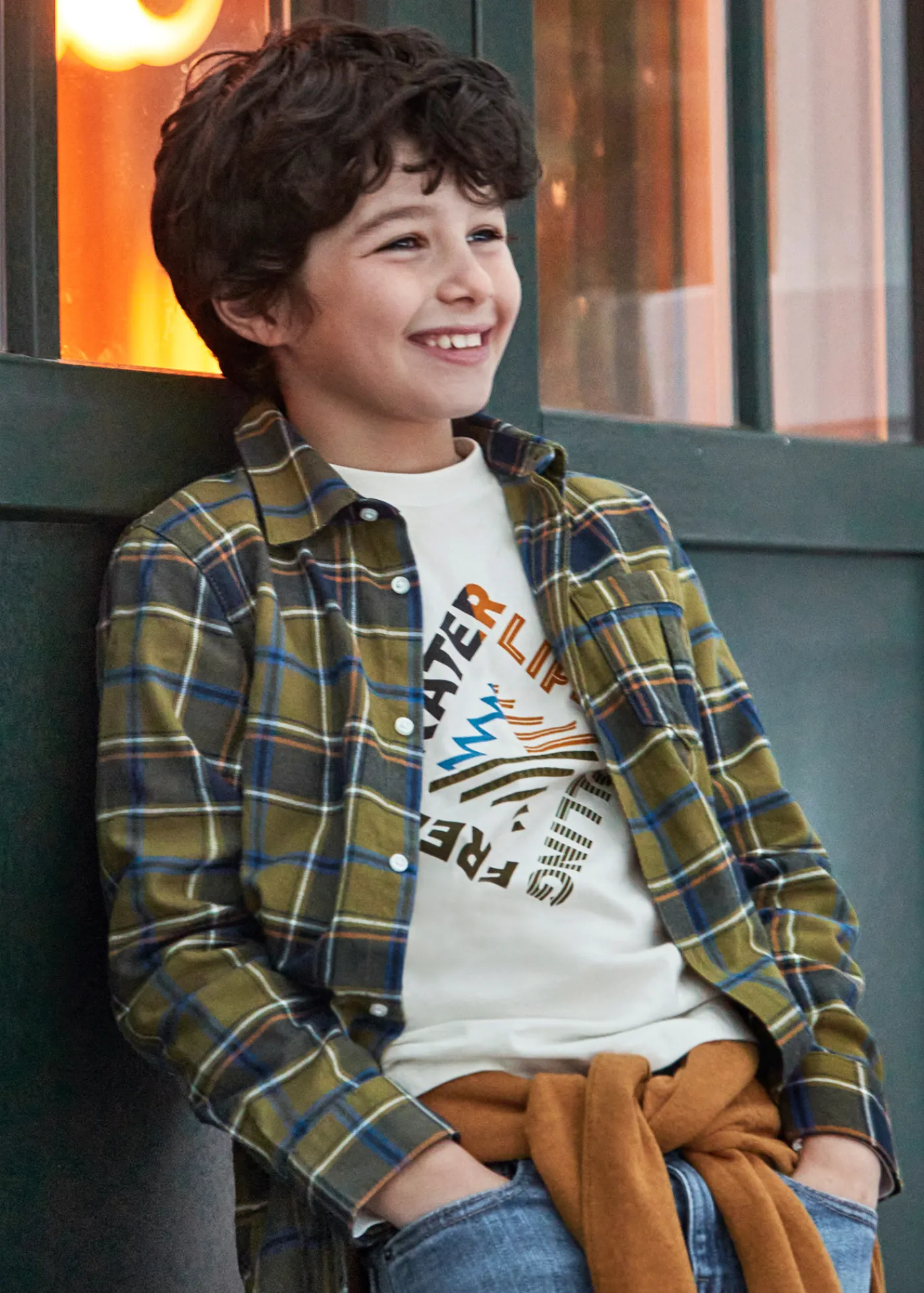 Best Camisa cuadros franela chico Camisas