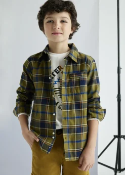 Best Camisa cuadros franela chico Camisas