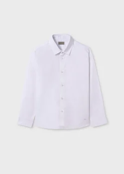 Store Camisa manga larga lisa chico Camisas