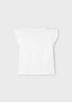 Fashion Camiseta aplicaciones niña Camisetas Y Polos
