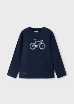 Sale Camiseta bicicleta bordada niño Camisetas
