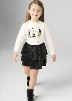 Online Camiseta bordados perros niña Camisetas Y Polos