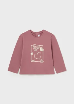 Best Camiseta básica corazones bebé Bodies Y Camisetas