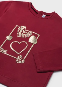 Cheap Camiseta básica corazones bebé Bodies Y Camisetas