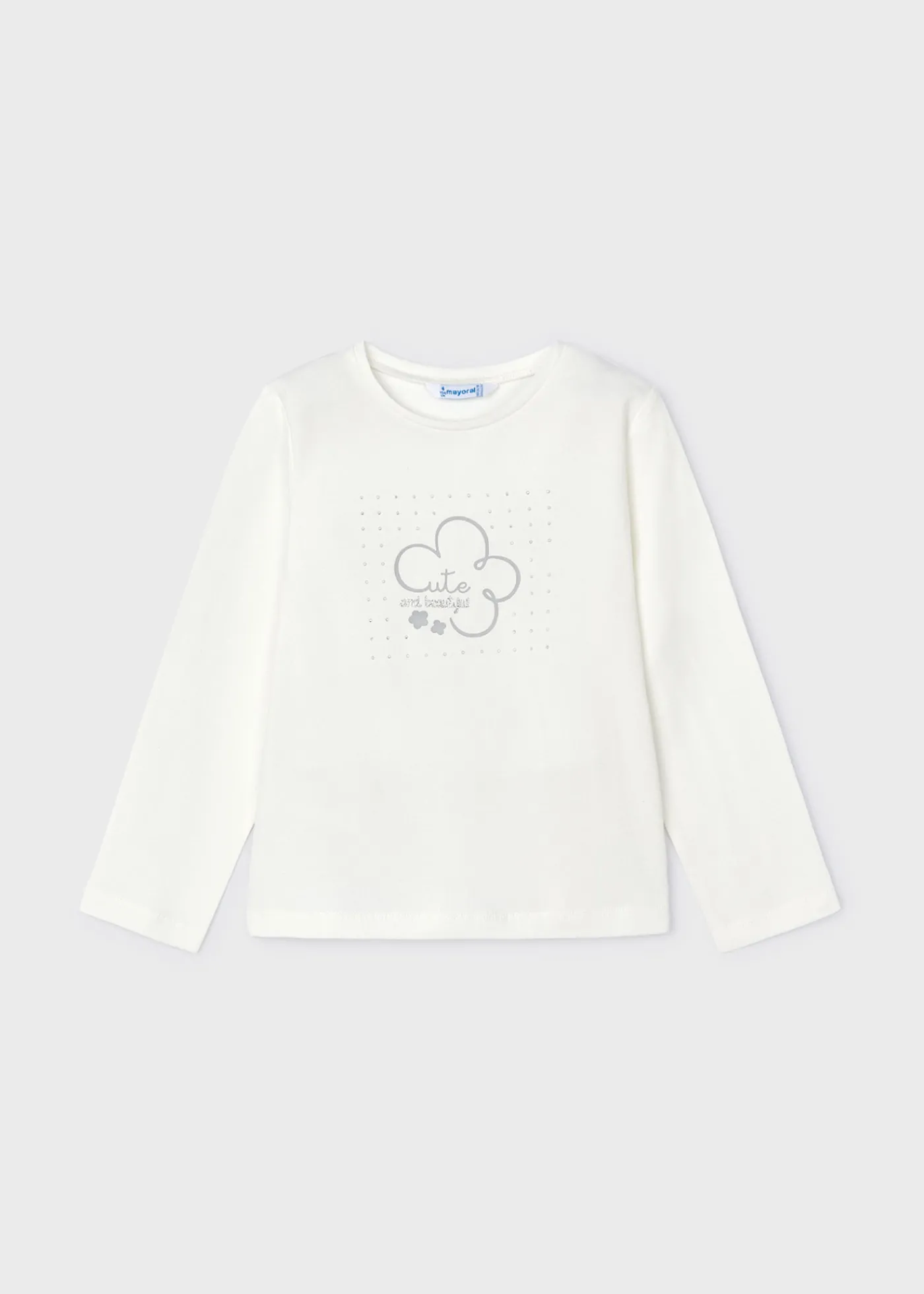 Store Camiseta básica flor niña Camisetas Y Polos