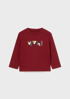 Online Camiseta básica letras bebé Bodies Y Camisetas