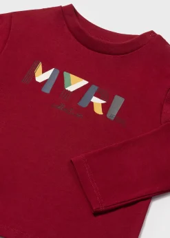 Online Camiseta básica letras bebé Bodies Y Camisetas