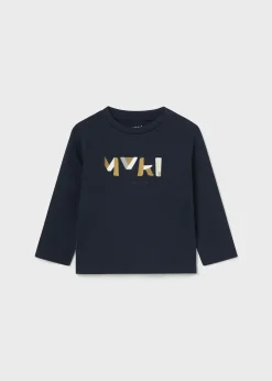 Sale Camiseta básica letras bebé Bodies Y Camisetas