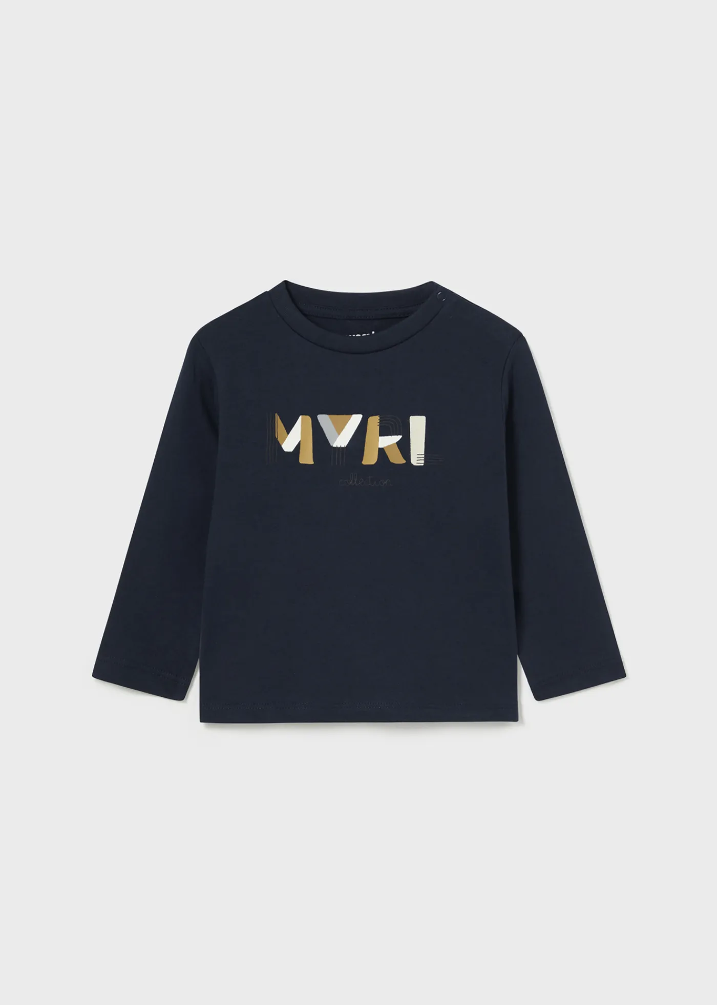 Sale Camiseta básica letras bebé Bodies Y Camisetas