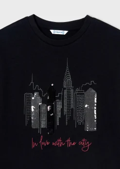 Cheap Camiseta ciudad chica Camisetas Y Polos