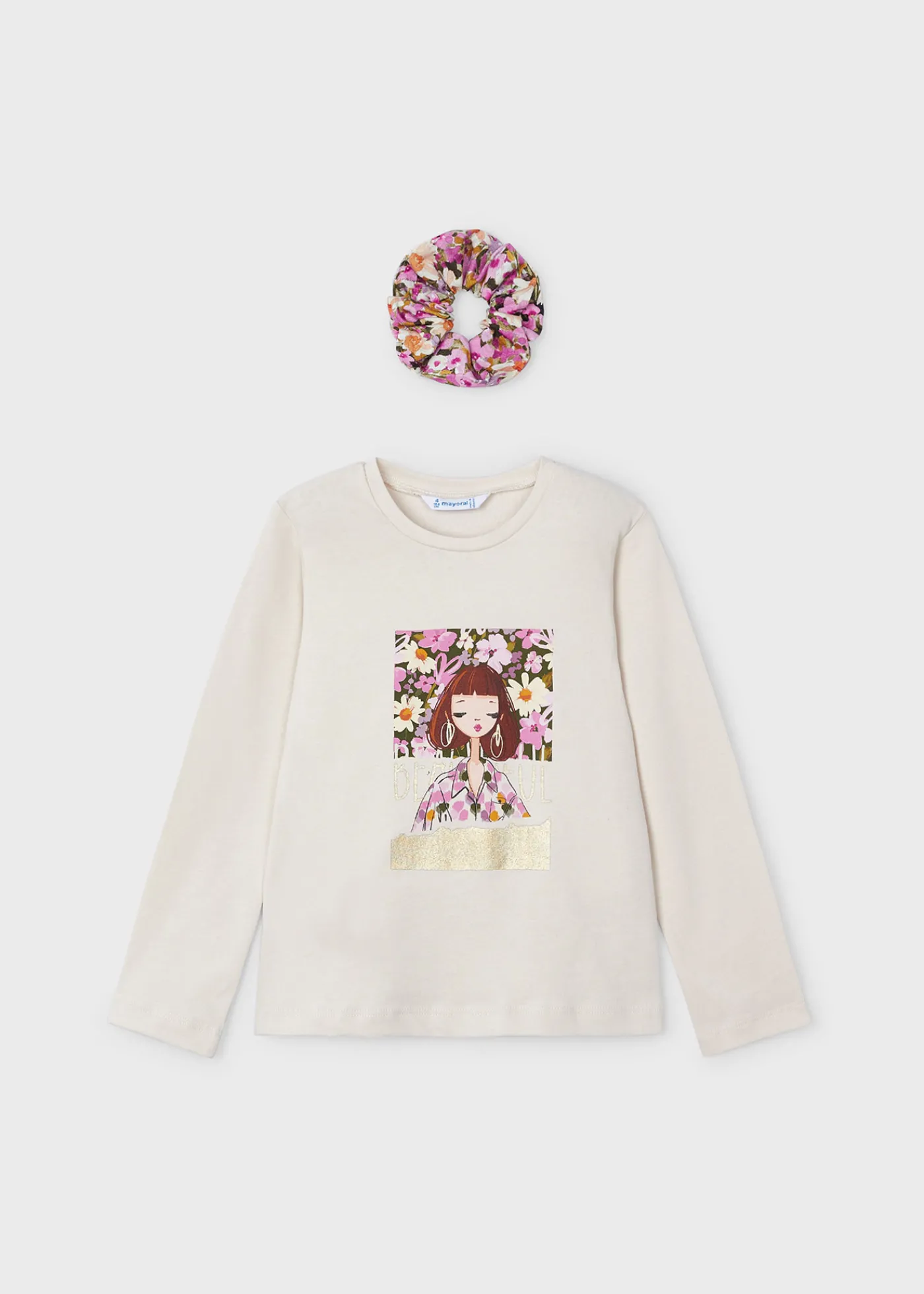 Fashion Camiseta con coletero niña Camisetas Y Polos