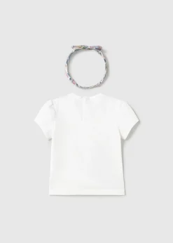 Flash Sale Camiseta con diadema estampada bebé Bodies Y Camisetas