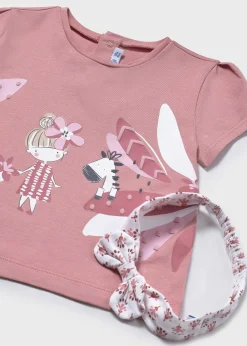 Online Camiseta con diadema estampada bebé Bodies Y Camisetas