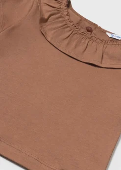 Hot Camiseta cuello volante bebé Bodies Y Camisetas