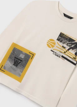 Cheap Camiseta detalle reflectante chico Camisetas
