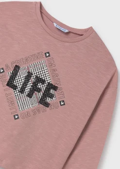 Outlet Camiseta detalle strass chica Camisetas Y Polos
