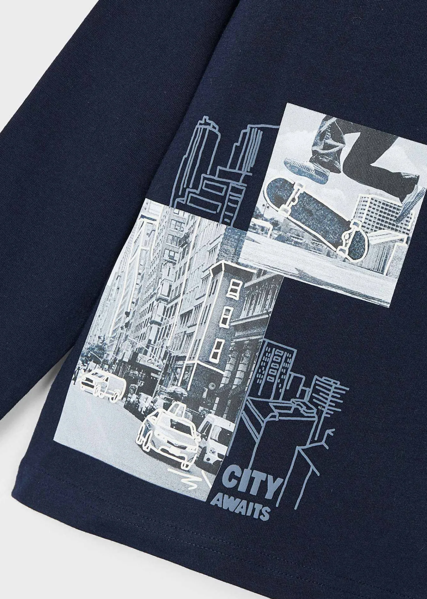 Store Camiseta estampado ciudad niño Camisetas