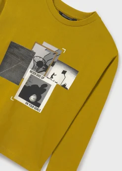 Cheap Camiseta estampado lenticular chico Camisetas