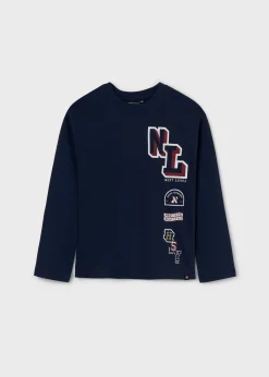 Sale Camiseta estampado posicionado chico Camisetas